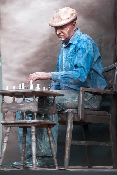 Geen studie naar jaarlijkse editie World Living Statues