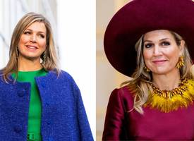 Deze gedurfde kleurencombinaties draagt Máxima als de beste