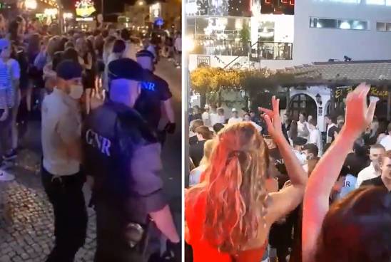 Portugese politie treedt op tegen feestende Nederlandse jongeren