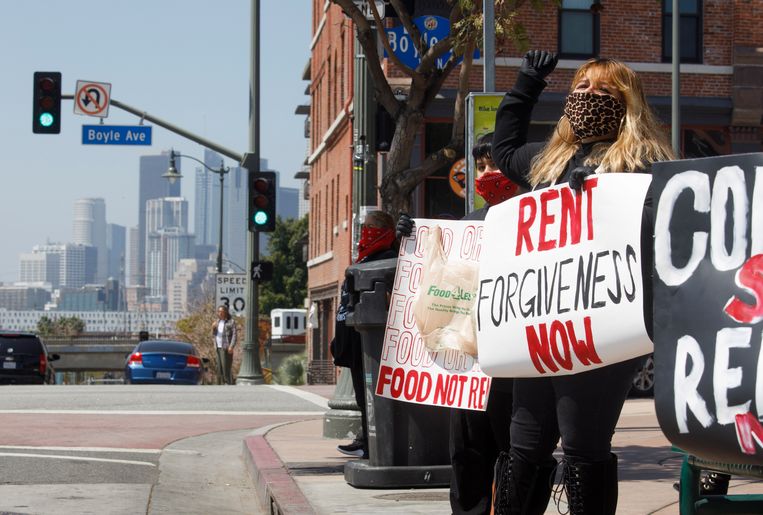 Demonstrating United States renter