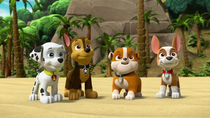 1. Pups redden de Jungle-Pinguins & Pups redden een Vrachtschip
