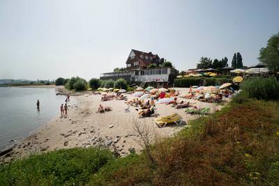 Vakantiegevoel op het Waalzand van Sprok Strand tussen Bemmel en Lent