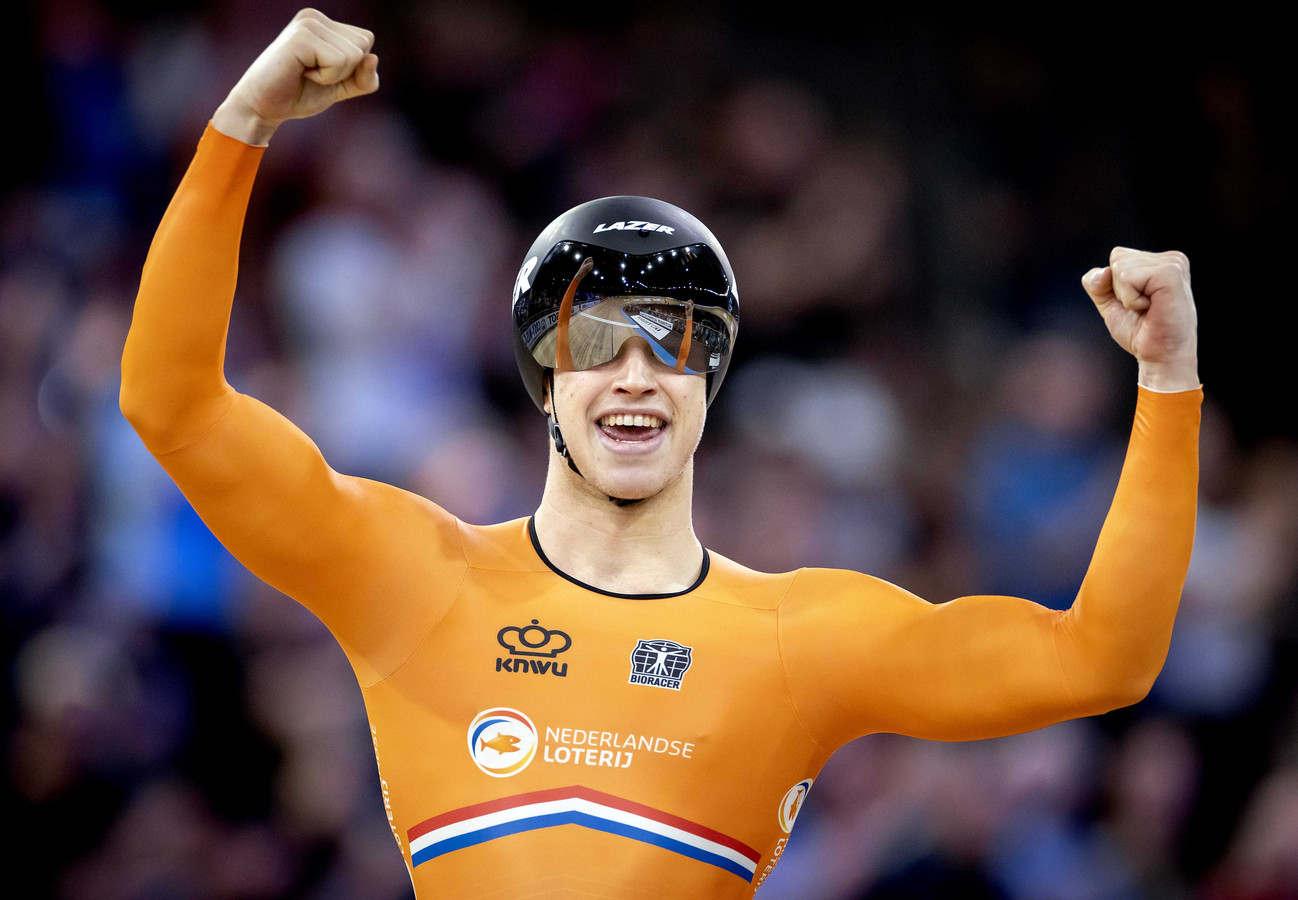 Hattrick voor Harrie: ook goud voor Lavreysen op de sprint ...