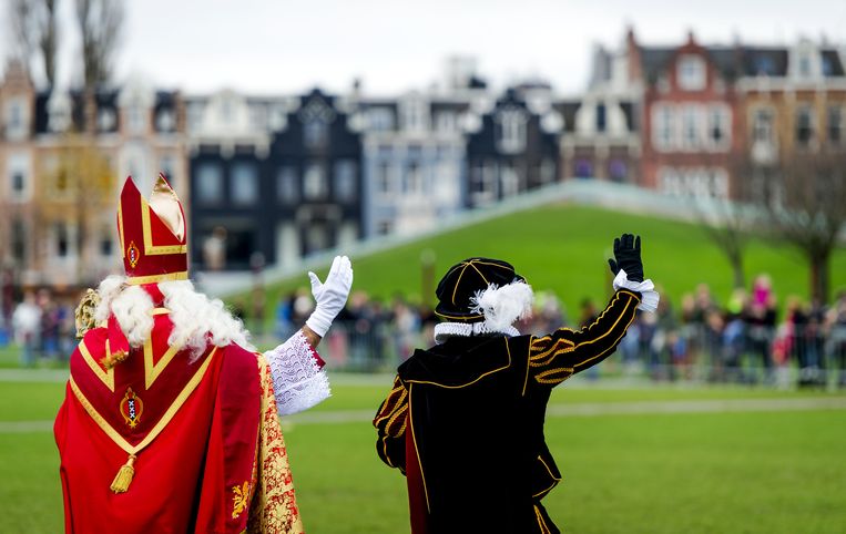 Sint en Piet. Beeld anp