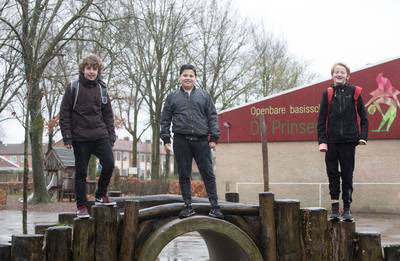 Het is goed spelen op de Bennekomse schoolpleinen
