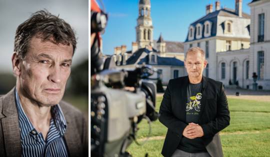 Karl Vannieuwkerke zit niet in de grond, hij staat er zelfs niet meer op, hij zweeft ergens boven de grond