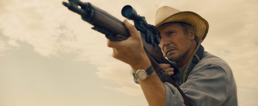 Liam Neeson in The Marksman op Amazon Prime 2021