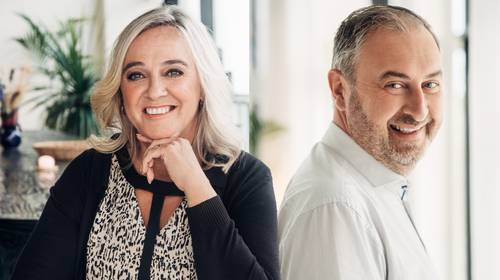 Veerle en Sven zijn eerste 50-plussers in ‘Blind Getrouwd’: Onze rugzakken zijn stevig gevuld, maar we hebben hetzelfde doel