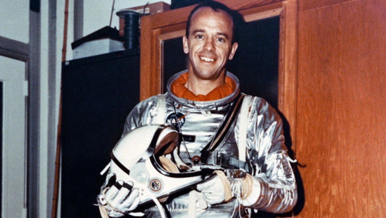 Eerste Amerikaan ging 50 jaar geleden