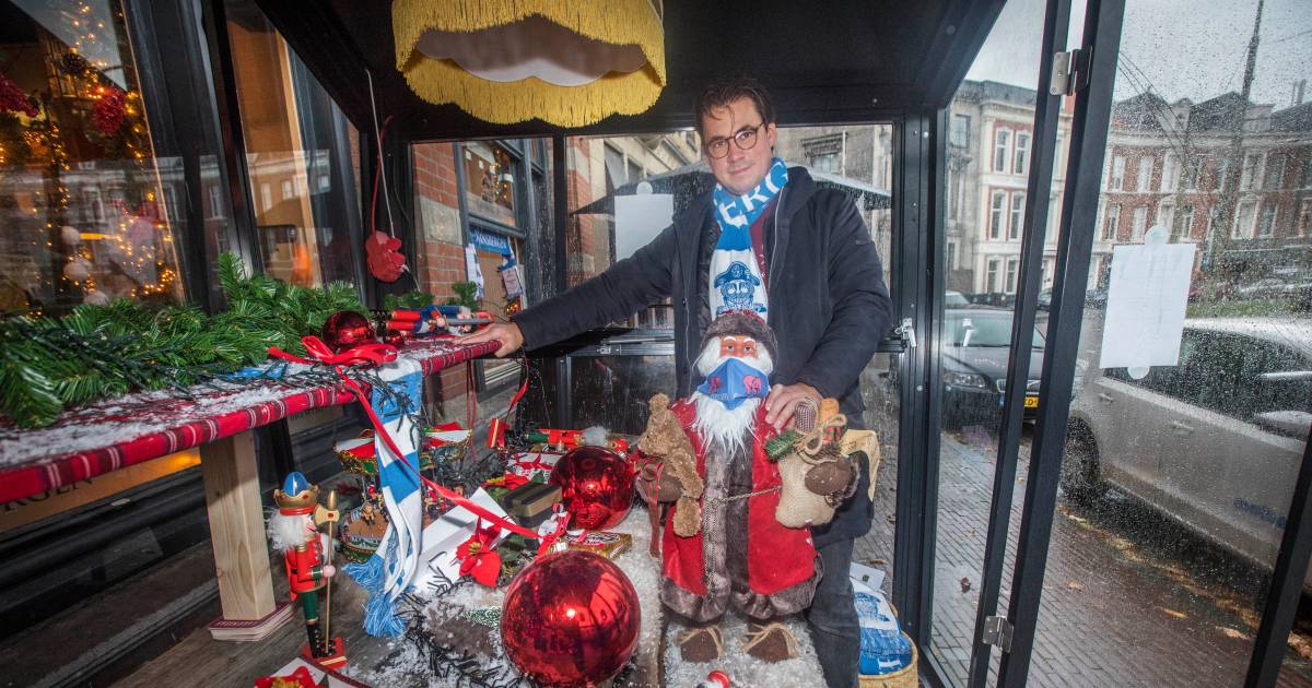 Vandalen Storten Zich Op Kersthuisje Van Kinsbergen Straat Bezaaid Met Stukgeslagen Kerstballen Den Haag Ad Nl