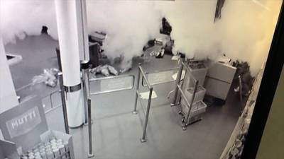 Mistwolk jaagt inbrekers weg