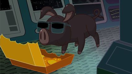 12. Varkens in het Vliegtuig