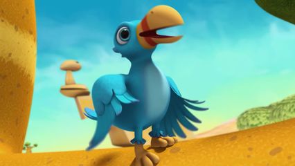 13. Met de vogels op stok