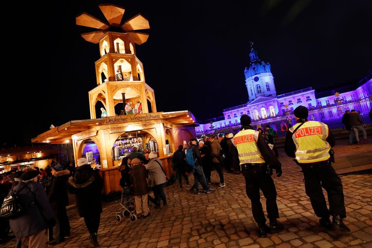 Ook woensdag was de politie al zichtbaar aanwezig.