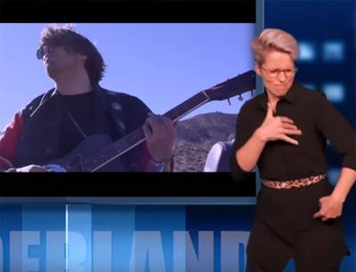 Outlaw in 'Em van Waylon voor doven en slechthorenden