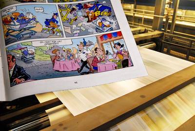 Bankroet dreigt voor drukkerij Donald Duck en Libelle