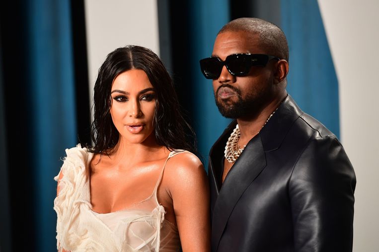 Kanye en Kim Kardashian.