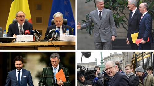 Al dertien federale onderhandelaars passeerden de revue sinds de verkiezingen