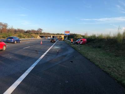 File door eerder ongeval op A12 bij Oosterbeek