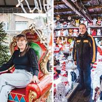 ‘Het ­verbaast ons altijd hoeveel mensen géén fan zijn van kerst’: voor deze mensen kunnen er nooit genoeg kerstlichtjes zijn