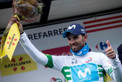 Valverde neemt leiding in WorldTour