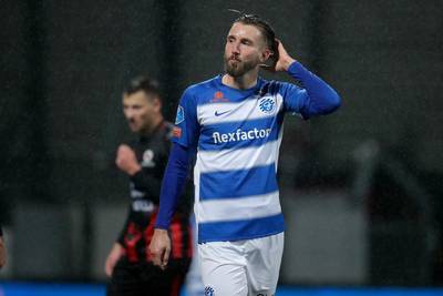 Serrarens op de bank bij De Graafschap tegen NAC Breda