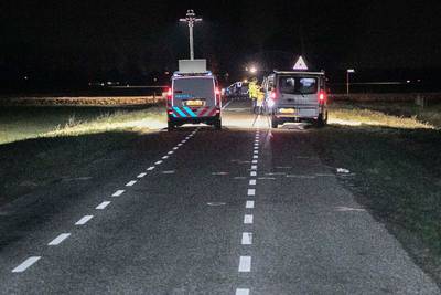 Voetganger overleden na aanrijding door bestelbus in Bergharen