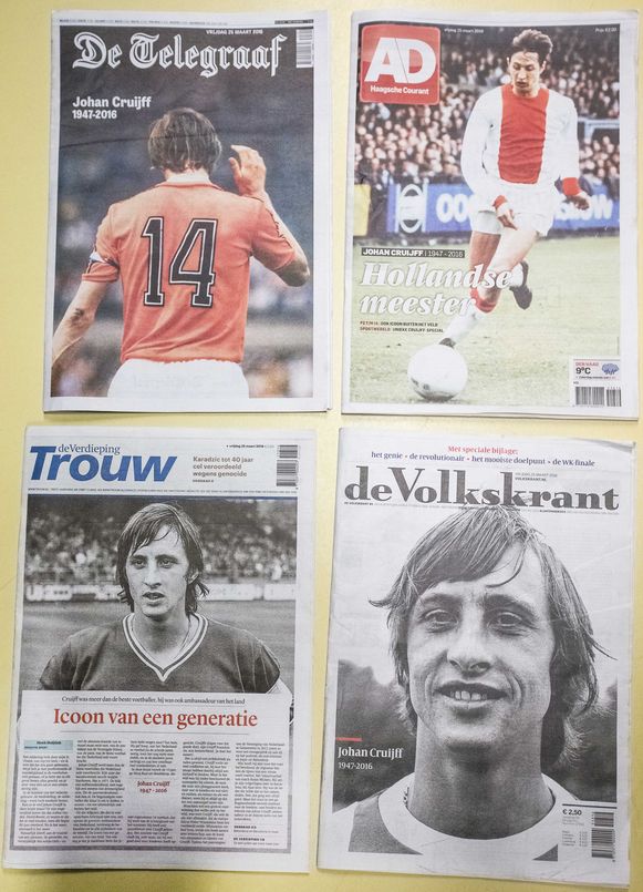 Cruijff krijgt werkelijk overál indrukwekkend eerbetoon