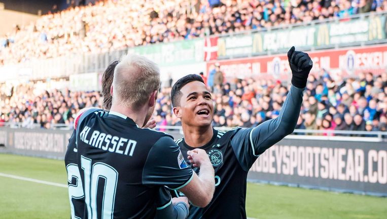 Justin Kluivert Vertedert In Debuut Ajax Tegen Pec Zwolle De Volkskrant