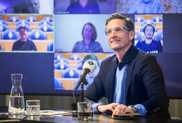 Een campagneweek in het spoor van JA21-leider Joost Eerdmans: ‘Zichtbaarheid is het belangrijkste’