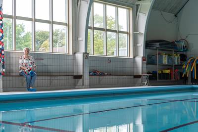 Zwembad Dol-fijn nog niet op het droge