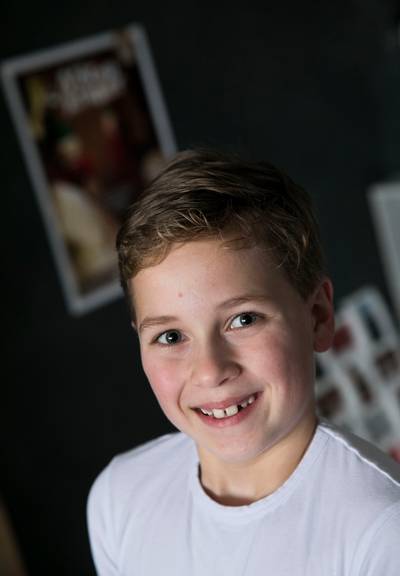 Jordhan (9) doneert zijn lange haar voor rol in De Notenkraker