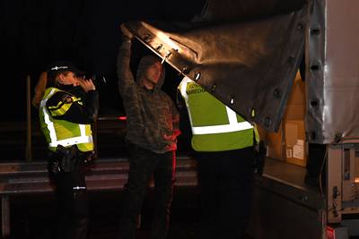 Vuurwerkcontrole: geen rotje te bekennen, wel een kerstpakket