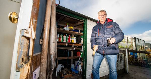 Wéér inbraak bij volkstuinen Spoorzicht, politie niet getipt toen vermoedelijke daders zijn gezien.