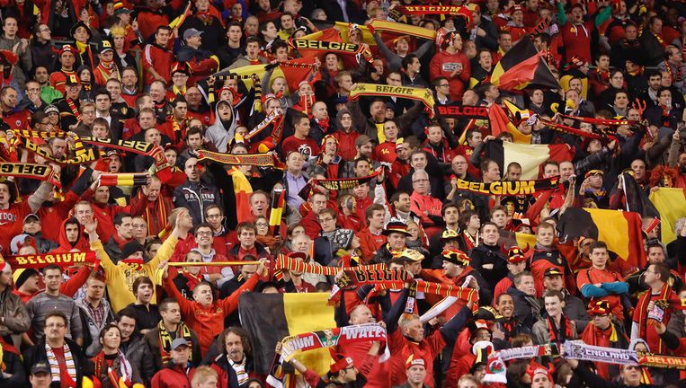 'Lange Jojo' verwent publiek tijdens België-Macedonië ...