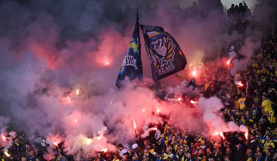 300 stoelen vernield: veel schade aan Koning Boudewijnstadion na bekermatch