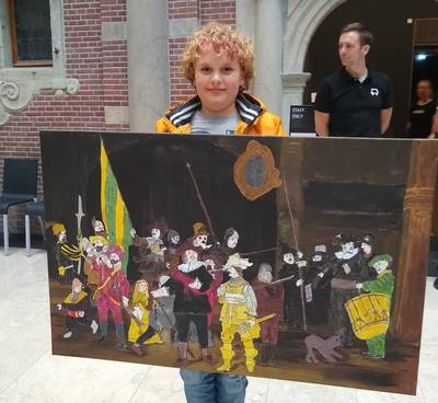 Noordijkse Nachtwacht naar Rijksmuseum Amsterdam