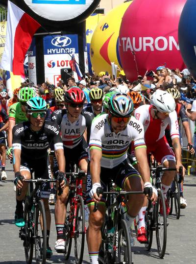 Sagan neemt revanche voor Tour met ritzege in Polen
