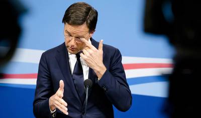 Rutte over coalitieruzie: ‘Het was een pittige week’