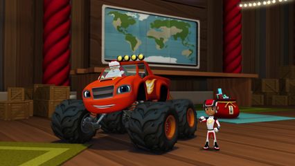 8. Vrolijk kerstfeest, Monsterwielen!