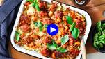Pasta met gehaktballetjes en stiekeme groenten. 100% moeilijke eters-proof
