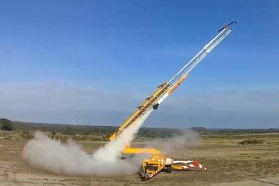 Leger lanceert drones met raketten