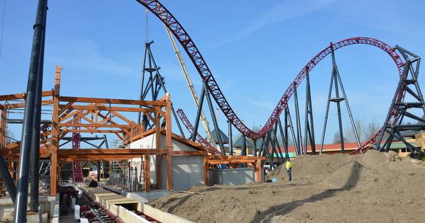 Nieuwe achtbaan Slagharen opent halverwege april | Hardenberg - De Stentor