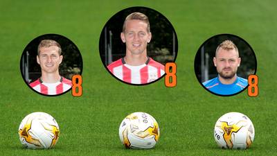 De Jong, Schwaab en Zoet blinken uit, twee Ajacieden met een voldoende