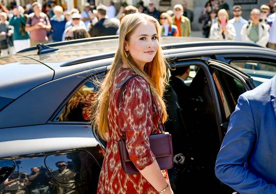 Om deze lieve reden is prinses Amalia even terug in Madrid