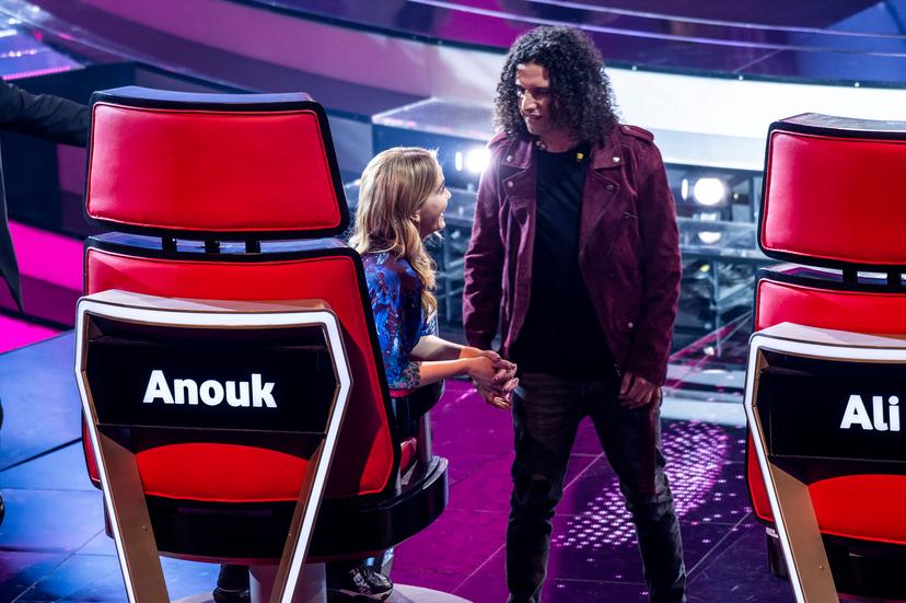 Anouk en Ali B in The Voice