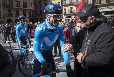 Valverde kleineert tegenstanders in GP Miguel Indurain