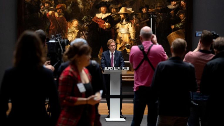 Rijksmuseum restaureert de Nachtwacht in 2019 op zaal | Het Parool