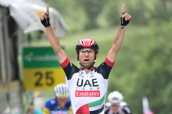 Sergio Higuita ocupÃ³ el segundo lugar en el Tour de California.  / EFE