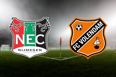 LIVE: Winst op Volendam moet NEC op kampioenskoers houden